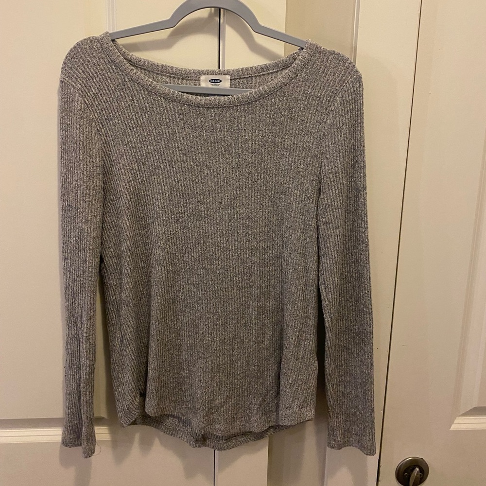 Gray long sleeve